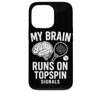 Mon Cerveau Fonctionne sur Topspin Signals Padel Coque pour iPhone 13 Pro