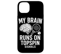 Mon Cerveau Fonctionne sur Topspin Signals Padel Coque pour iPhone 14 Plus