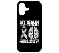 Mon Cerveau Rencontre des difficultés Techniques C'est drôle Coque pour iPhone 17
