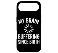 Mon Cerveau se met en mémoire Tampon Depuis ma Naissance Citations drôles et exagérées Coque pour iPhone Air