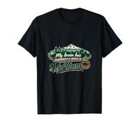 Mon Cerveau s'est déplacé vers Portland Skyline Graphic T-Shirt
