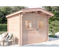 Mon Chalet de Jardin Abri de jardin en bois Douglas brut 55 mm Rivoire - 8 m² - CJ RIVOIRE9TOITPE