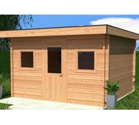 Mon Chalet de Jardin Chalet de jardin en bois Douglas brut Balmay - 15 m² - CJ BALMAY16TOITPL