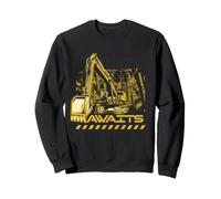 Mon Chariot Attend l'humour de l'opérateur d'excavatrice Sweatshirt
