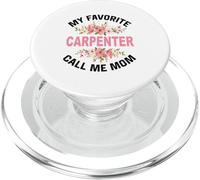 Mon Charpentier préféré Appelle-Moi Maman Carpenter Master Carpenter PopSockets PopGrip pour MagSafe