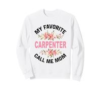 Mon Charpentier préféré Appelle-Moi Maman Carpenter Master Carpenter Sweatshirt