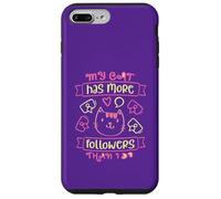 Mon Chat a Plus de Followers Que Moi Coque pour iPhone 7 Plus/8 Plus