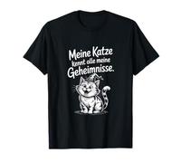 Mon Chat connaît Tous Mes Secrets T-Shirt