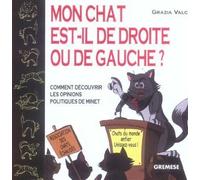 Mon chat est-il de droite ou de gauche ? Comment découvrir les opinions politiques de minet - VALCI GRAZIA - Gremese - broché - Anthologie