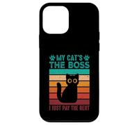 Mon Chat est Le Patron, Je paie Juste Le Loyer Coque pour iPhone 12 Mini