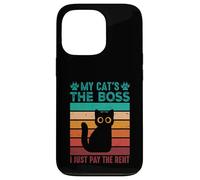 Mon Chat est Le Patron, Je paie Juste Le Loyer Coque pour iPhone 13 Pro