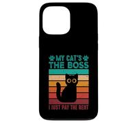 Mon Chat est Le Patron, Je paie Juste Le Loyer Coque pour iPhone 13 Pro Max