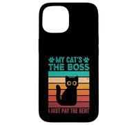 Mon Chat est Le Patron, Je paie Juste Le Loyer Coque pour iPhone 15