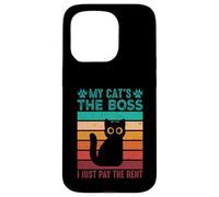 Mon Chat est Le Patron, Je paie Juste Le Loyer Coque pour iPhone 15 Pro