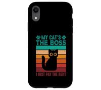 Mon Chat est Le Patron, Je paie Juste Le Loyer Coque pour iPhone XR