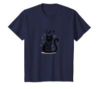 Mon Chat est Mon Meilleur ami, Amoureux des Animaux T-Shirt, Enfant, Bleu Marine, 2 Ans