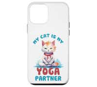 Mon Chat est Mon Partenaire de Yoga drôle Coque pour iPhone 12 Mini
