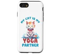 Mon Chat est Mon Partenaire de Yoga drôle Coque pour iPhone SE (2020) / 7/8