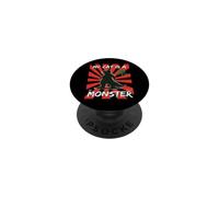 Mon Chat est Un Monstre - Motif Chat Amusant Kajju PopSockets PopGrip Adhésif