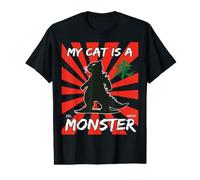 Mon Chat est Un Monstre - Motif Chat Amusant Kajju T-Shirt Graphique avec Valeur