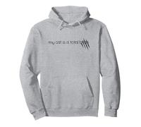 Mon chat est un total b Sweat à Capuche