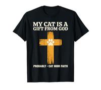 Mon Chat est Une bénédiction de Dieu T-Shirt Graphique avec Valeur