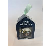 Marabout Coffret Mon chat porte-bonheur – Protection avec figurine chat en porcelaine et parchemin