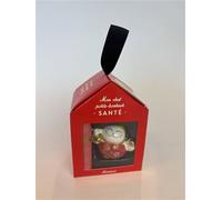 Marabout – Coffret Mon Chat Porte-Bonheur Santé – Figurine chat en porcelaine et parchemin