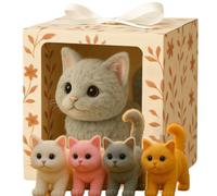 Mon Chat réaliste, Un Chaton Robot AI, miaule et remue la Queue, Qui agit comme Un Vrai, des Chats Jouets Qui marchent, apportent Une Joie et Une Chaleur sans Fin Black