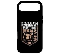 Mon Chat Vole Mon Marque-Page à Chaque Lecture Coque pour iPhone Air