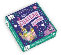 Mon château à pailleter - - Léa Fabre - Fleurus - Jeux livres objets