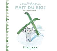 Mon chaton fait du ski !