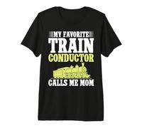 Mon Chef de Train préféré m'appelle Maman du Chef de Train T-Shirt Haut de Gamme