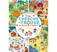 Mon cherche et trouve des formes et couleurs - Vincent Béchet - Tourbillon - cartonné - Livre-jeu