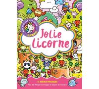 Mon cherche et trouve Kawaii - Jolie licorne