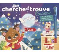 Hemma et Moi - Mon cherche et trouve lumineux - Noël - Pochette avec lampe UV - Dès 4 ans