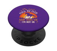 Mon Cheval a de Meilleurs Cheveux Que mei'm Pas Bien PopSockets PopGrip Adhésif