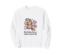 Mon Cheval Amateur me Comprend, Mignon Poney Kawaii Sweatshirt