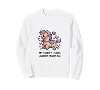 Mon Cheval Amateur me Comprend, Mignon Poney Kawaii Sweatshirt