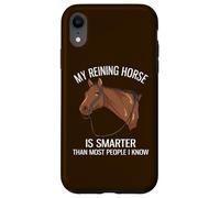 Mon cheval de reining est plus intelligent que la plupart des gens que je connais Coque pour iPhone XR