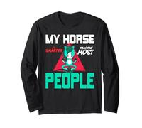 Mon Cheval Est Plus Malin Que Beaucoup d’Humains Manche Longue