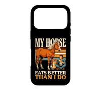 Mon Cheval Mange Mieux Que Moi Coque pour iPhone 17 Pro