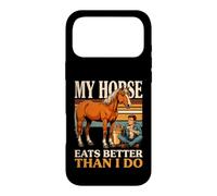 Mon Cheval Mange Mieux Que Moi Coque pour iPhone 17 Pro Max
