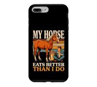 Mon Cheval Mange Mieux Que Moi Coque pour iPhone 7 Plus/8 Plus