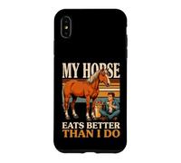 Mon Cheval Mange Mieux Que Moi Coque pour iPhone XS Max