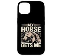 Mon Cheval me Donne Un Cavalier Amateur de Chevaux Coque pour iPhone 13