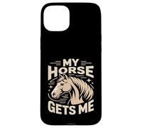 Mon Cheval me Donne Un Cavalier Amateur de Chevaux Coque pour iPhone 15 Plus