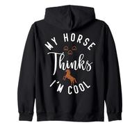 Mon Cheval Pense Que Je suis Cool Sweat à Capuche