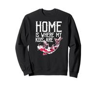 Mon chez-Moi, c’est avec Mes koïs Humour Sweatshirt