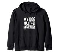 Mon Chien a mangé Mes devoirs Amoureux des Animaux Sweat à Capuche